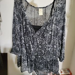 Faded Glory Chiffon Top